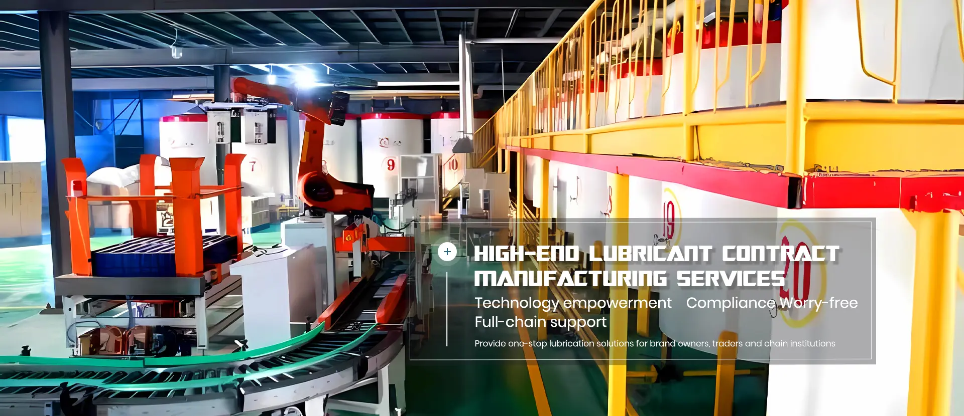 Century Longhai lubricant products range