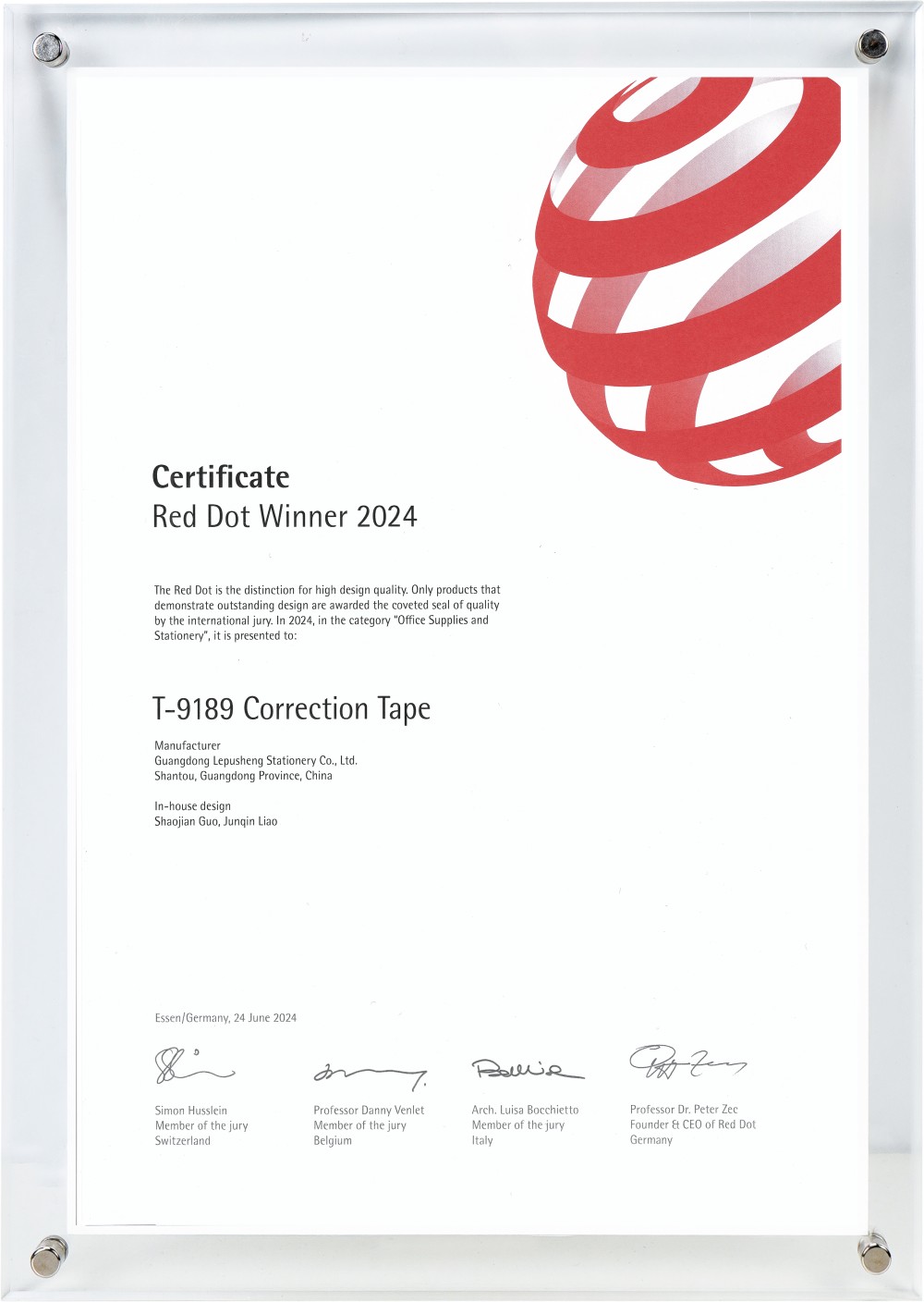Red Dot Award