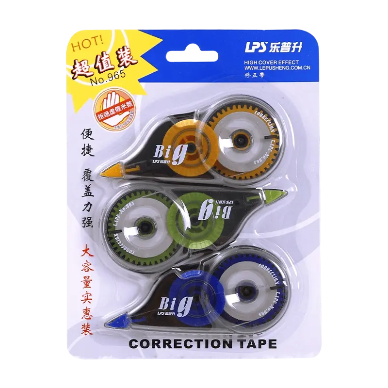 LPS ODM & OEM Correction Roller T-965 12m Regular Design School & Office Supplies