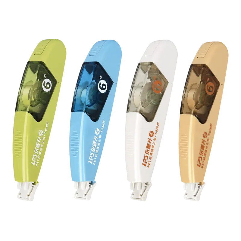 LPS OEM T-9183 Correction Tape 5mm*6m Pen Style & Refillable
