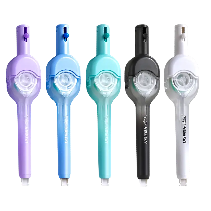 LPS ODM & OEM T-9190 Correction Tape 5mm*6m Retractable Pen Style & Refillable