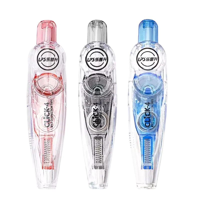 LPS ODM & OEM T-9759 Correction Tape 5mm*6m Retractable Pen Style Design