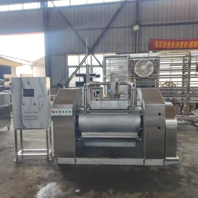 304 Stainless Steel Shrimp Strips Steamer & Cake Boiler - High-Capacity Snack Cooking Equipment