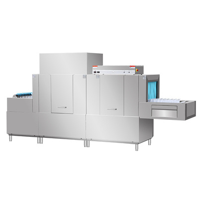 Commercial automatic dishwasher detail 1
