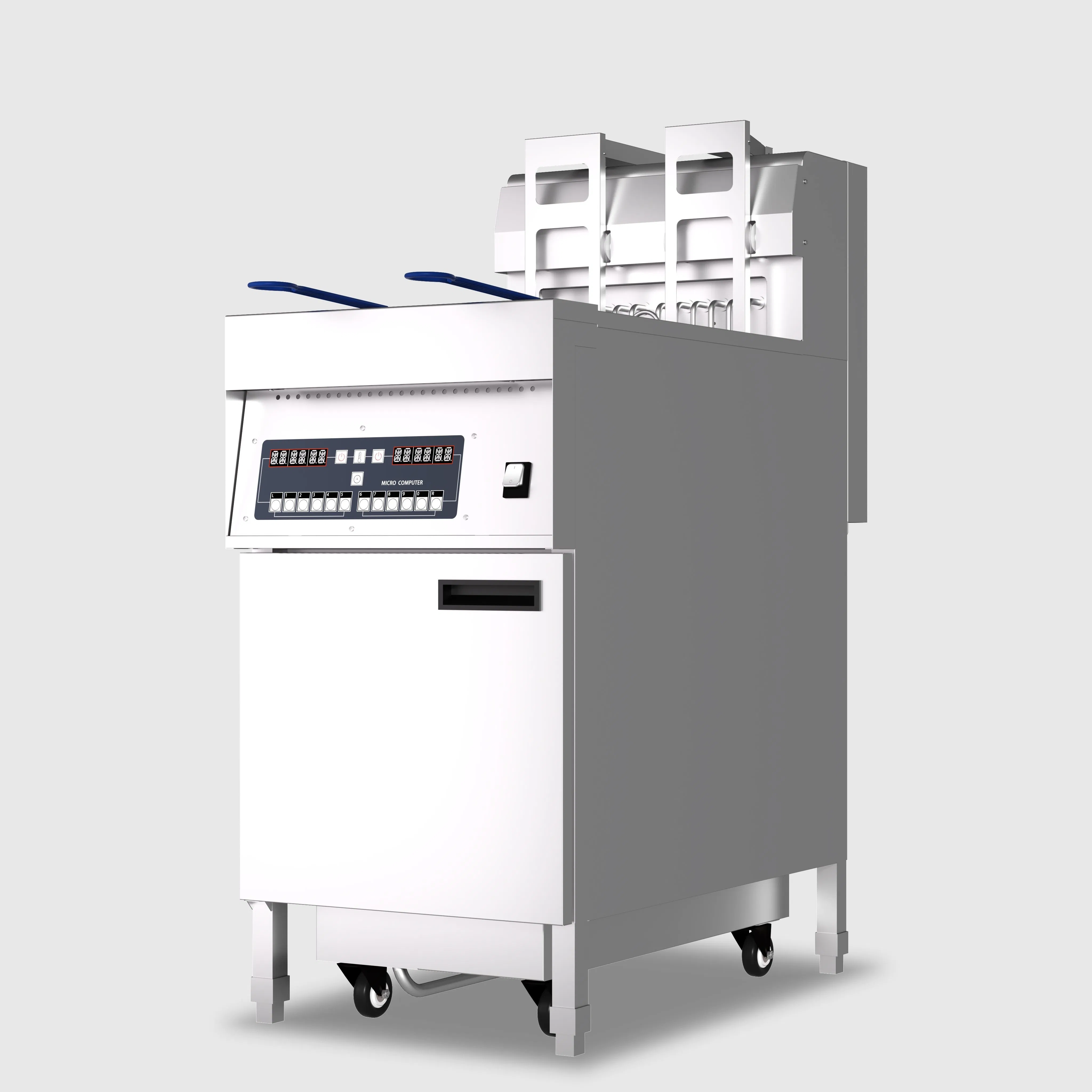 Heavy-Duty Stainless Steel Frying Machine for Oil Cooking
