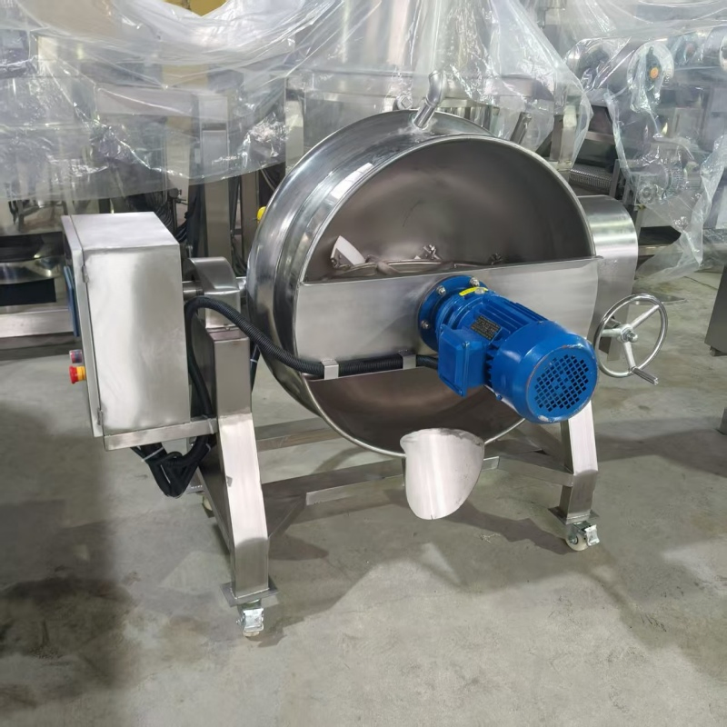 50L 100L 200L Industrial Automatic Cooking Pot Soup Boiler Mixing Jam Cooking Jacketed Kettle Tomato Sauce Boiling Machine