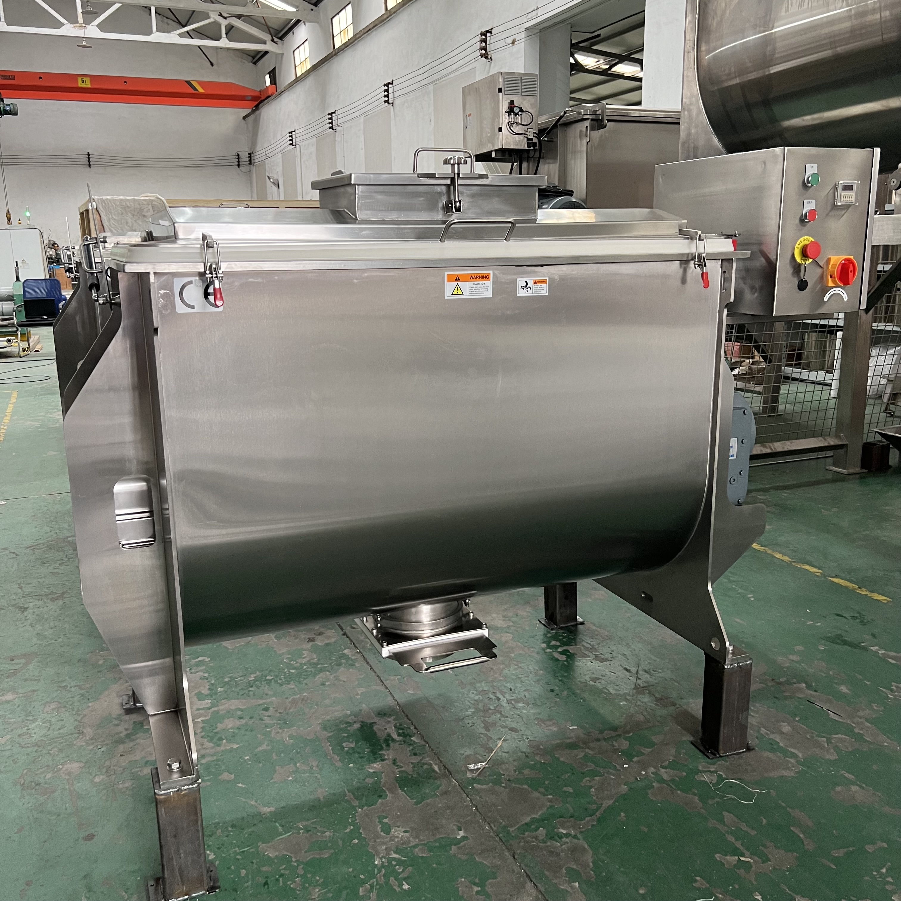 KYRB200 No-Reside Waterproof Stainless Steel Chemical Powder Food Industry Mixing Machine
