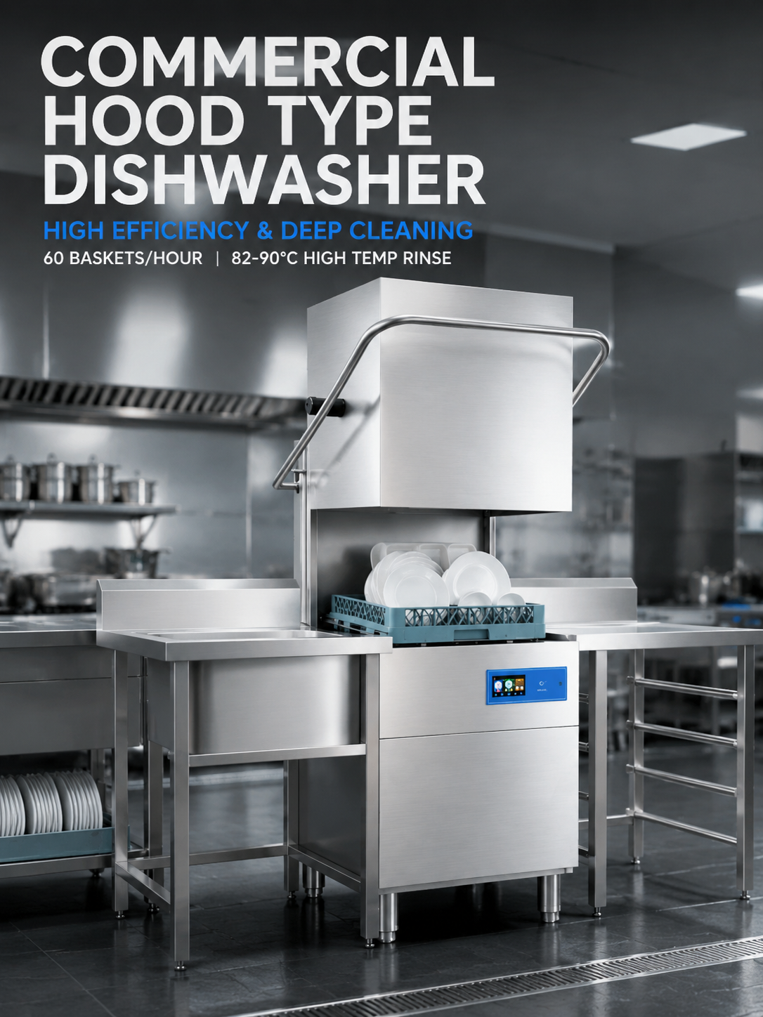 Commercial Dishwasher Specification Sheet