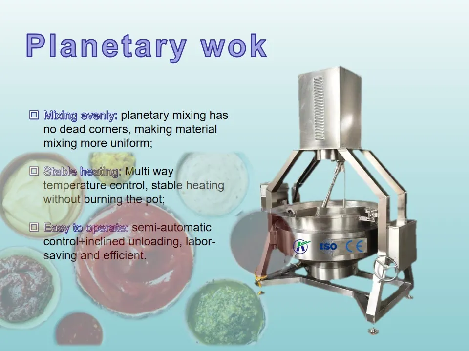 Commercial Jacketed Kettle Cooking Pot Boiling Pan Machine for Industrial Food Preparation
