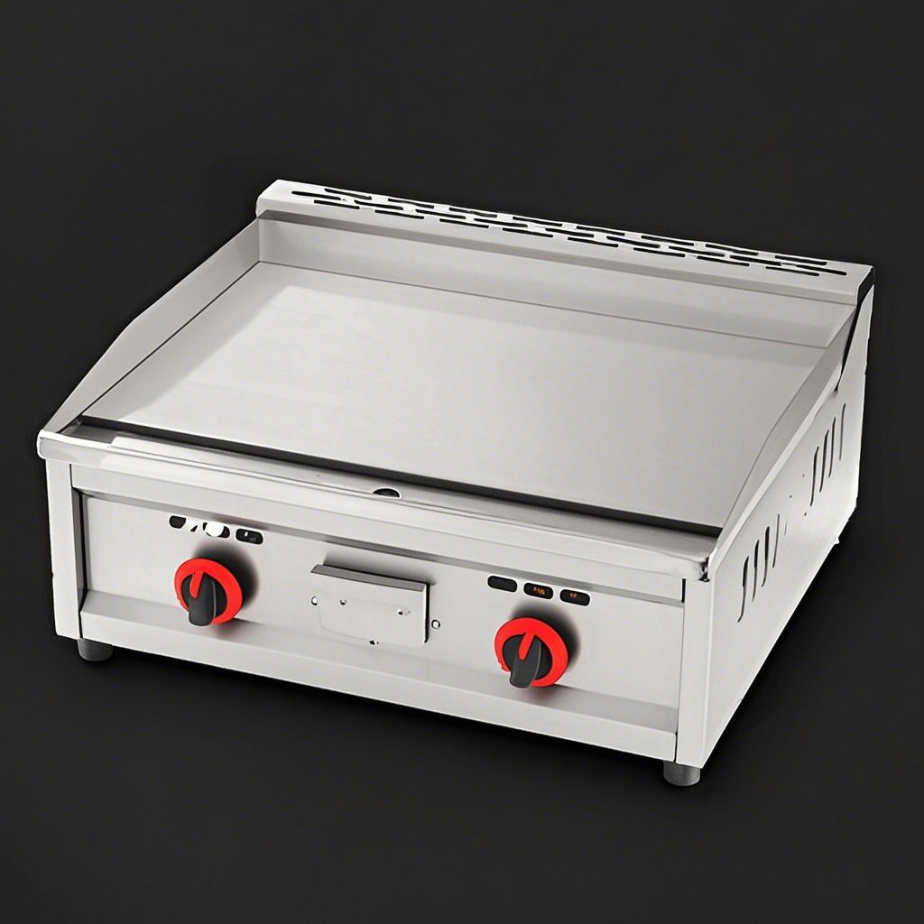 Restaurant Equipment Counter Top Flat Plate Electric Grills Hamburger Electric Griddles Gas Stove Griddle Stainless Steel