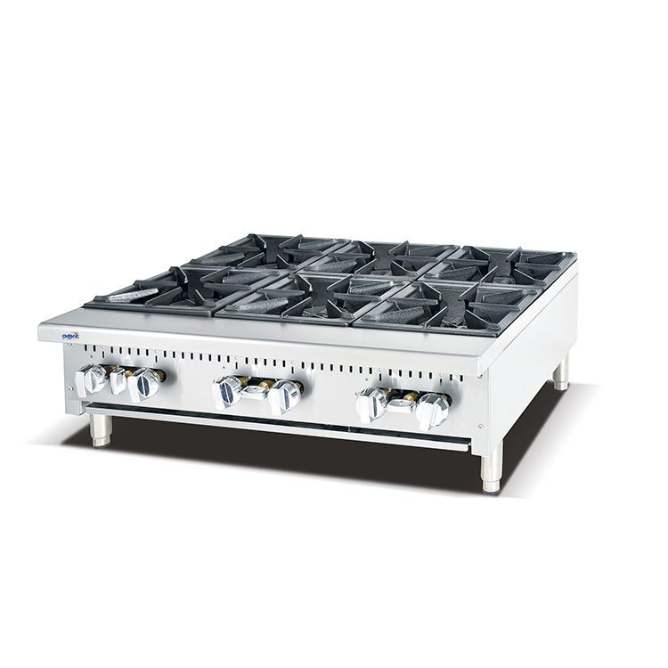 Commercial Kitchen Equipment Stainless Steel Table Top Gas Stove 2/3/4 Burners Cooking Range