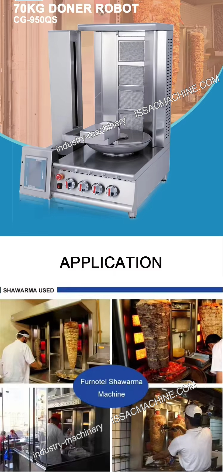 Gas Doner Robot Banner
