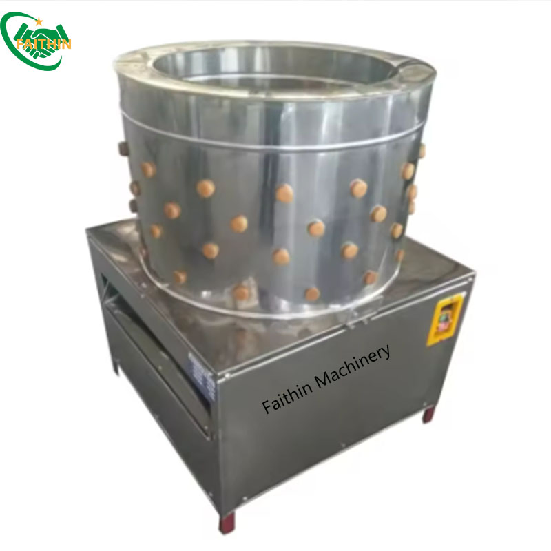 Poultry Plucking Machine Easy to Operate Farm Use Slaughter Equipment Chicken Duck Feather Remover Rubber