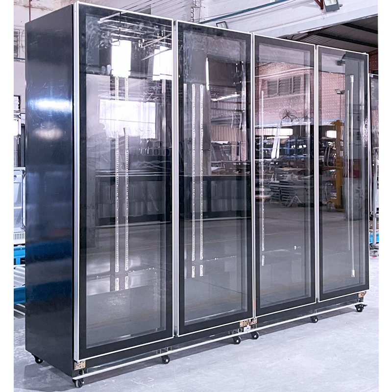 Professional Commercial Countertop Freezer Display Vertical Chiller Vertical Display Freezer