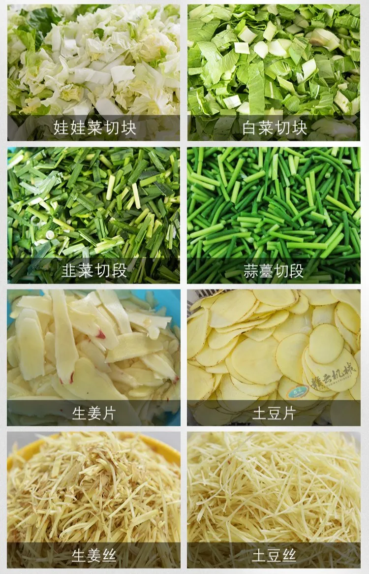 Versatile Vegetable and Taro Cutting Machine for Efficient Food Preparation