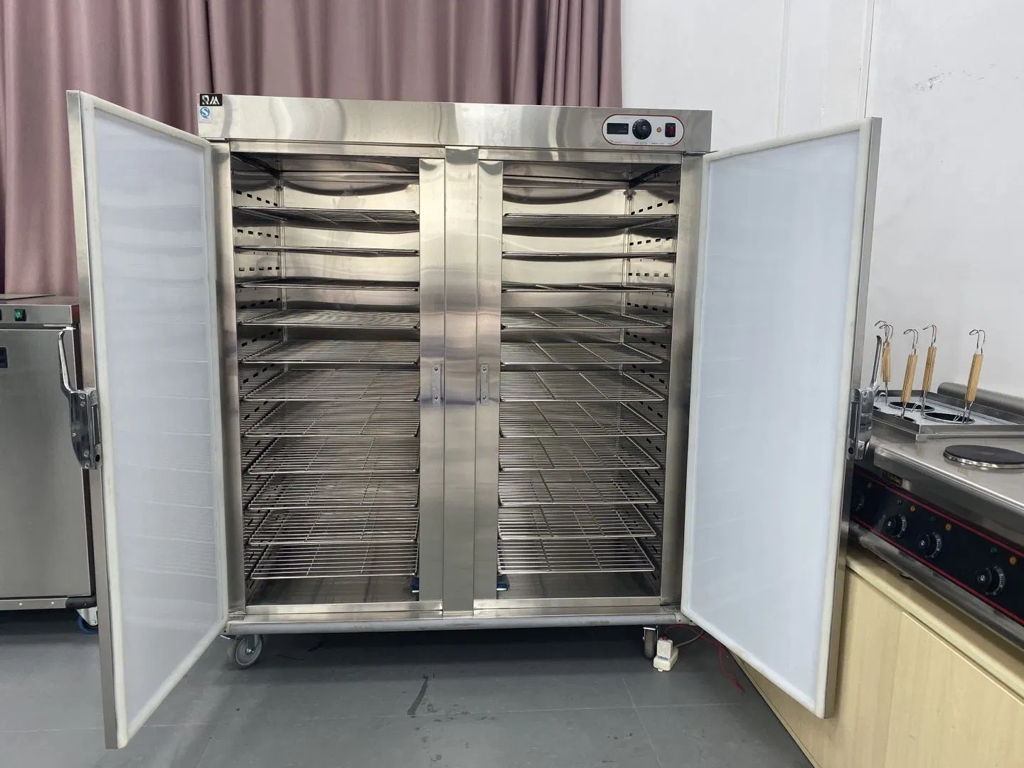 Banquet Commercial Insulated Electric Restaurant Hotel Stainless Steel RM Warming Kitchen Food Dish Holding Equipment Machine Cabinet Burner Warmers for Sale