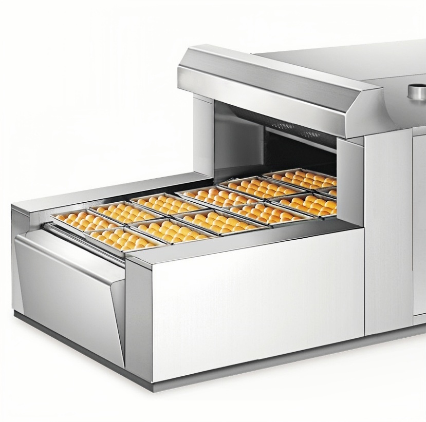 New Industrial Tunnel Oven Pizza Baking Bread Making Restaurant Bakery Equipment Corn Nuts Fruit Portable Automatic Digital 380V