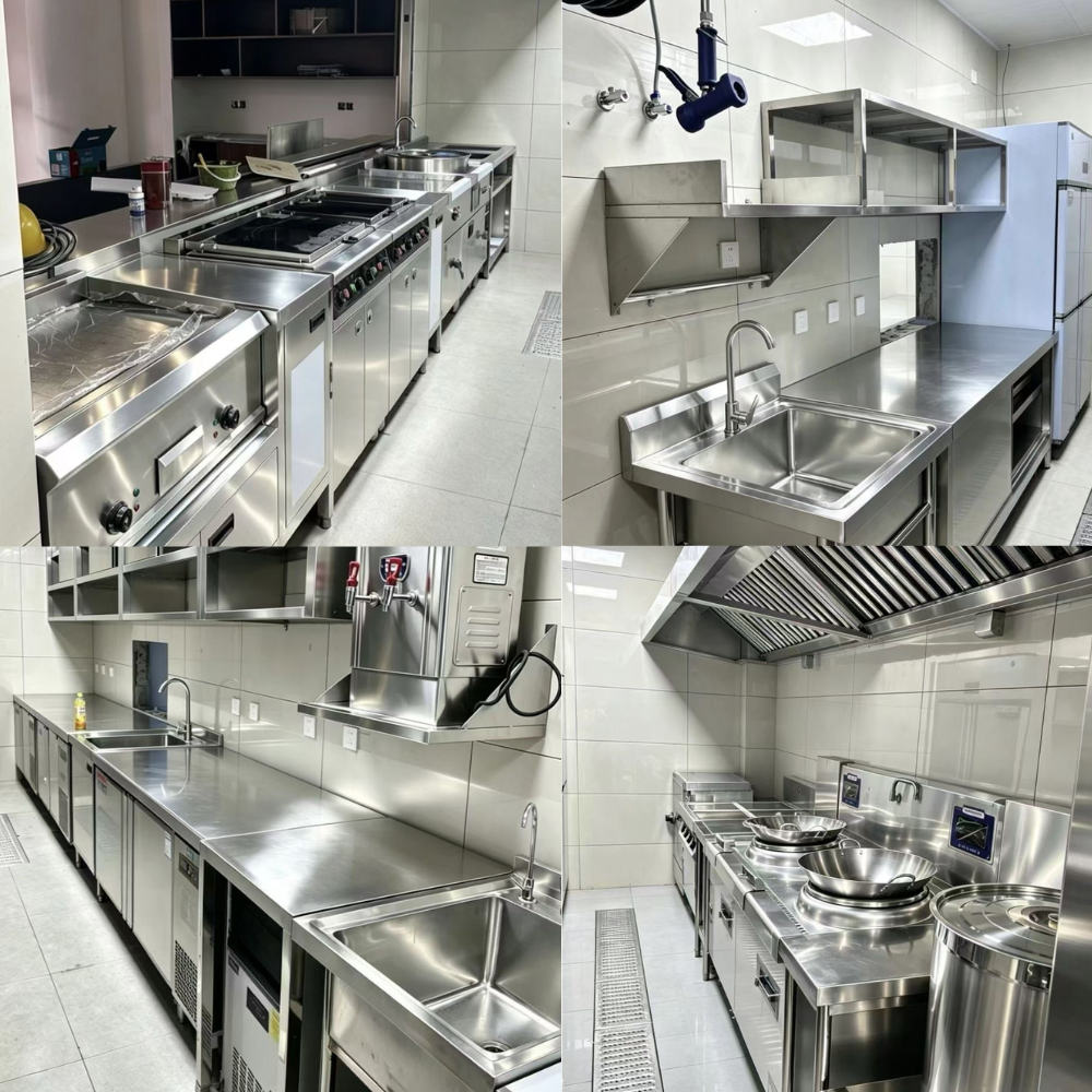 One Stop Solution Commercial Kitchen Equipment Stainless Steel Kitchen Products Restaurant Equipment Kitchen Catering