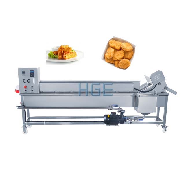 Automatic French Fries Deep Fryer Fried Potato Fryer Equipment Conveyor Belt Oil Continuous Frying Machine