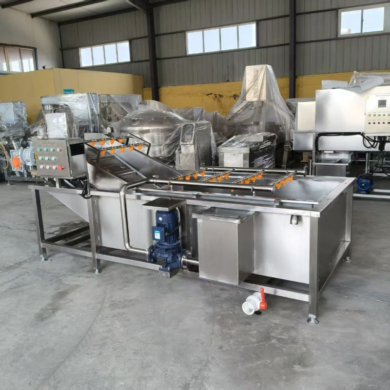 Source Manufacturer Vegetable Cleaning Fruit Washing Machine for Efficient Vegetable Cleaning in Central Kitchen Preparation