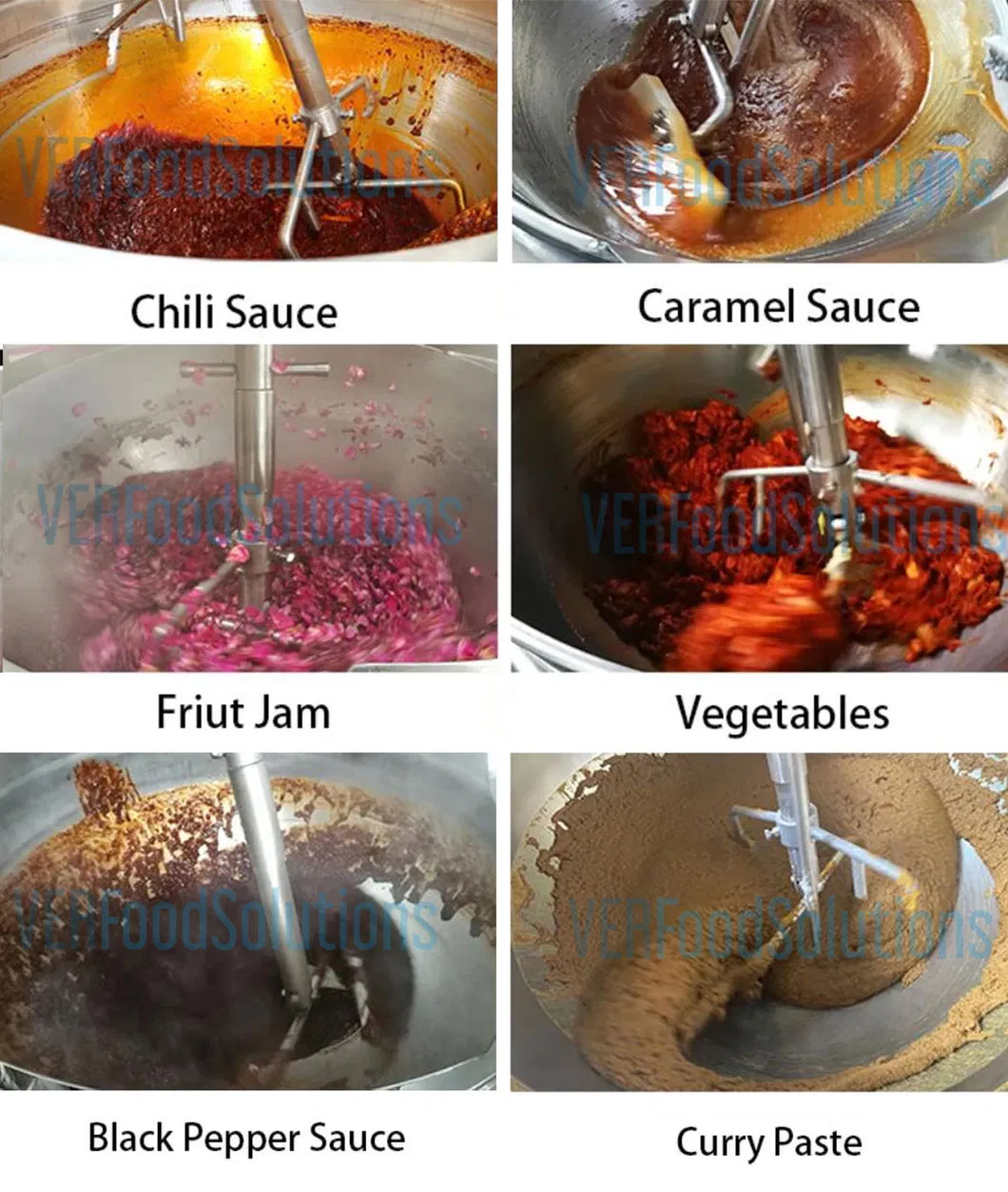 Heavy-Duty Mango Jam/ Cheese Sauce Planetary Cooking Mixer Boiler Machine with CE