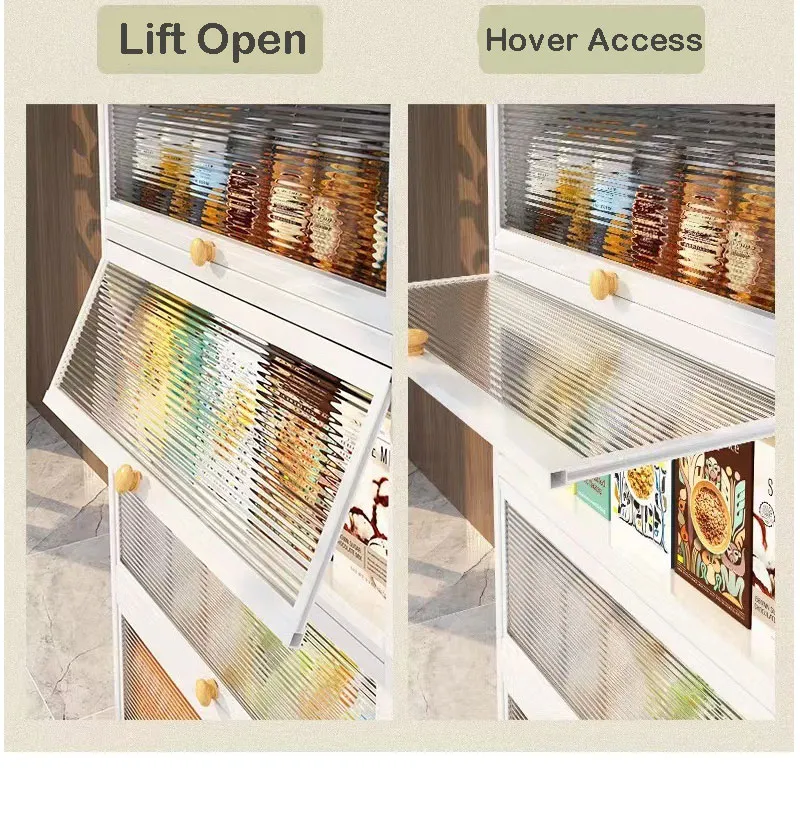 Multi-Layer Floor Storage Rack for Kitchen, Ideal for Dishes, Bowls, Cookware and Cabinet Storage
