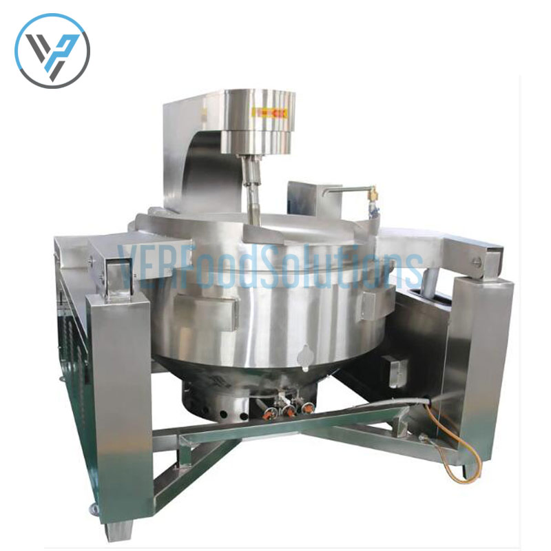 Europe CE Planetary Pot Kitchen Auto Cooking Kettle Boiler Machine for Food Restaurant