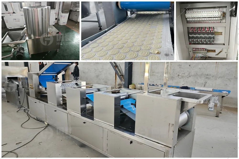 Biscuit Manufacturing Process Biscuit Baking Optimization Machine Biscuit Dough Processing Equipment