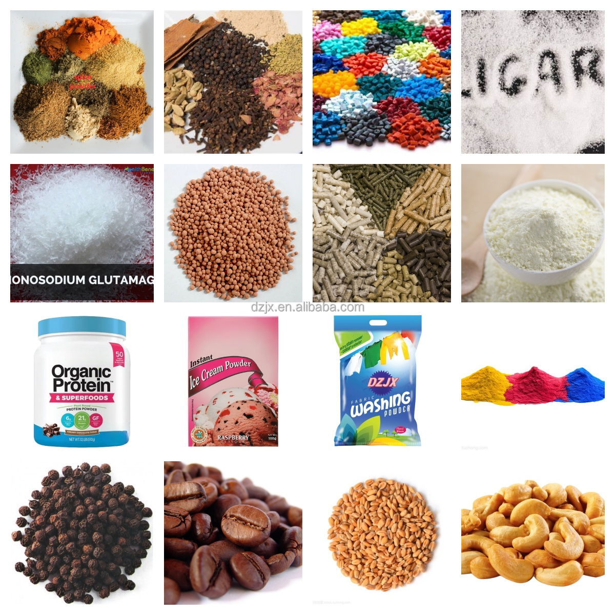 Application Range Materials
