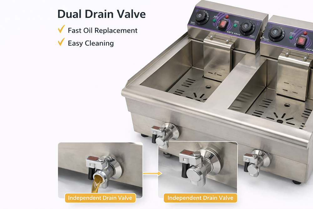 Independent Drain Valve System