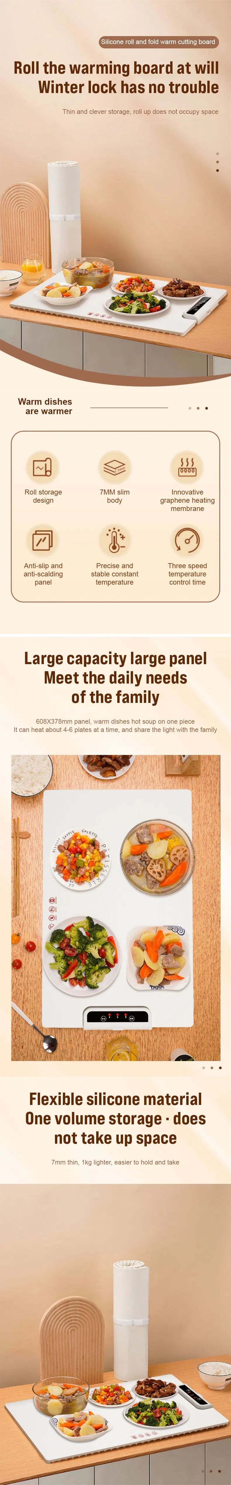 Food Warming Mat Detailed Photo 1