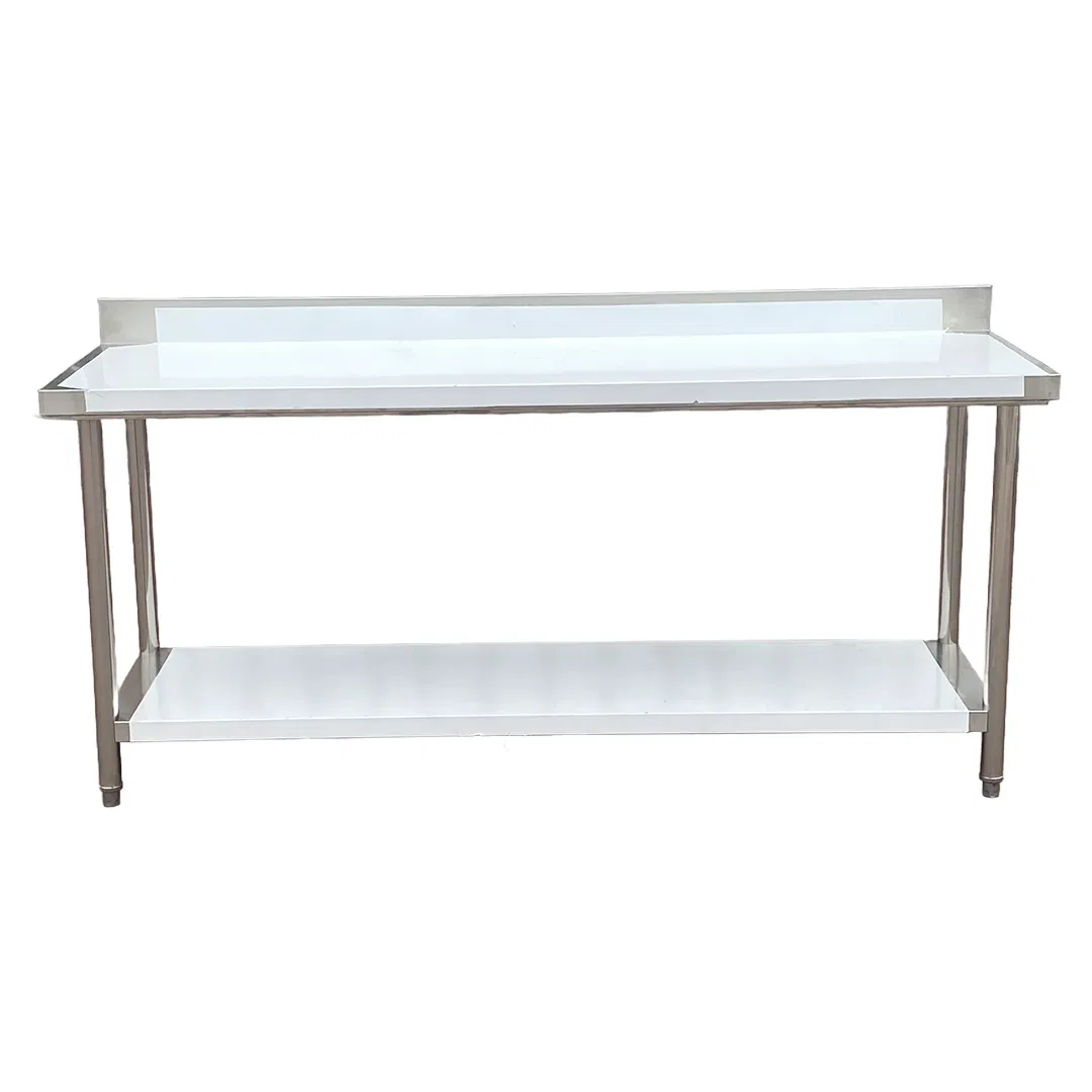 Flat Stainless Steel Worktable Food Prep Table