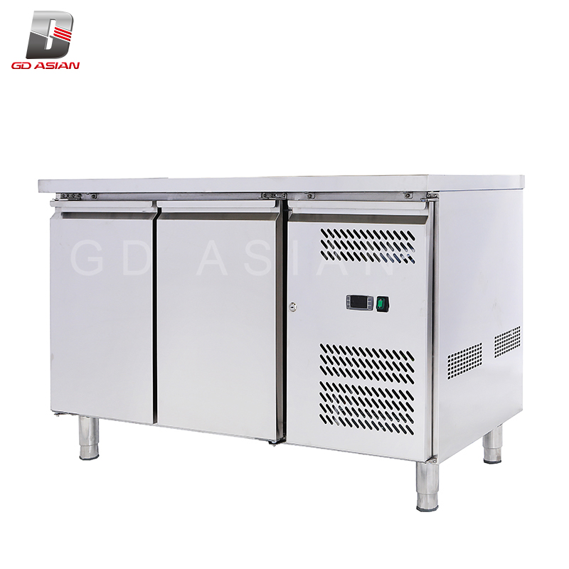 Stainless Steel Worktable with Integrated Sink Commercial Kitchen Prep Station