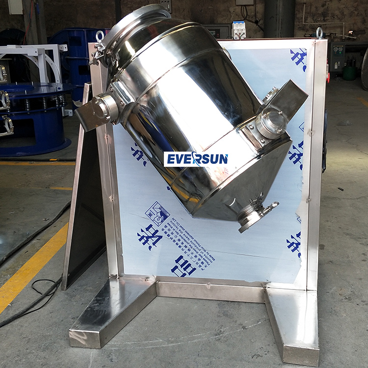 Mixed Grain Mixing Machine 304/316 Stainless Steel Powder Multidimensional 3D Mixing Machine