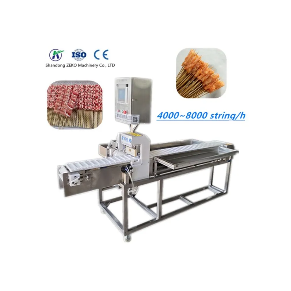Meat Skewer Process Detail