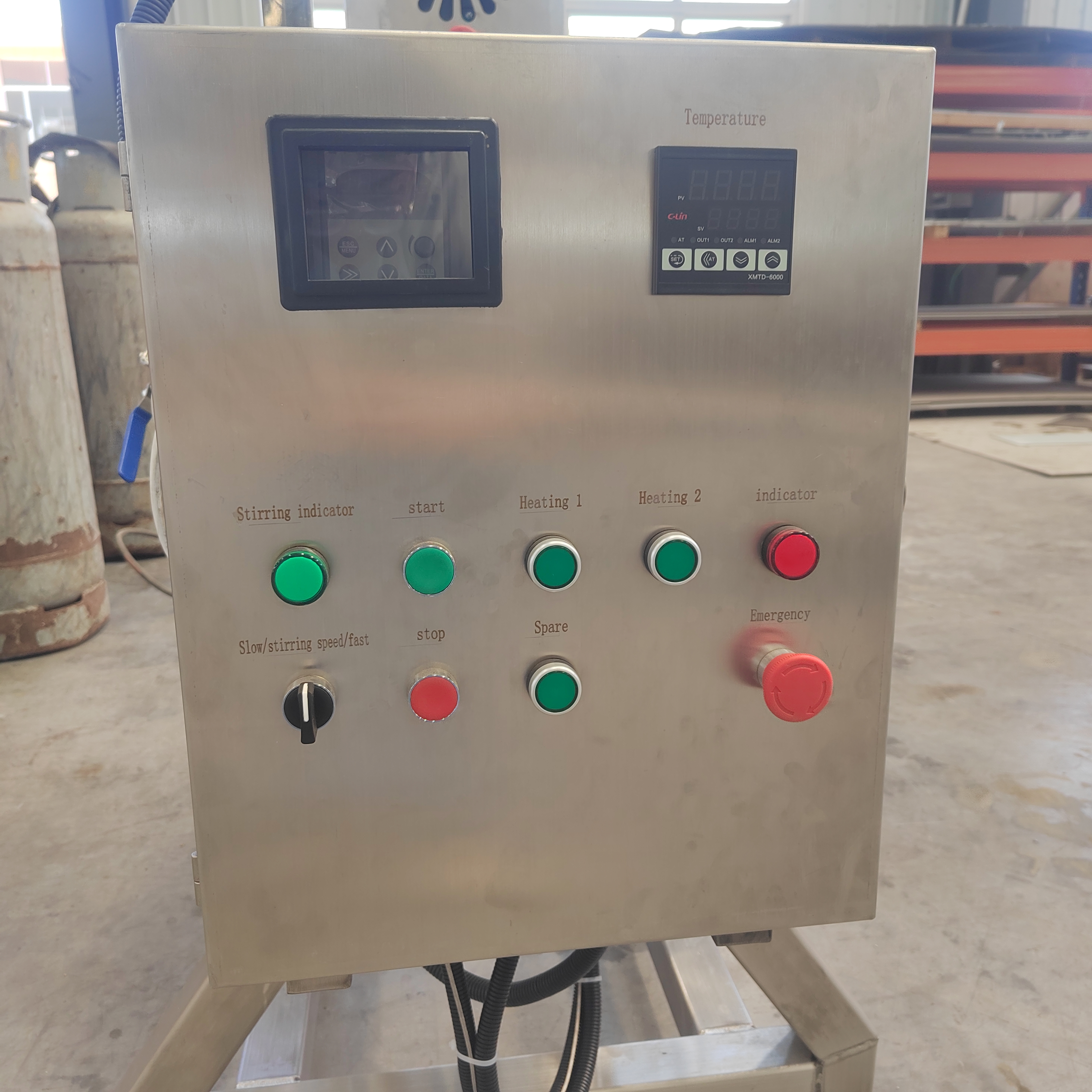 Industrial Steam Heating Sandwich Boiler Electric Tilt Fruit Jams Mixing Machine Jacketed Kettle Cooker Bakery Seasoning Plant