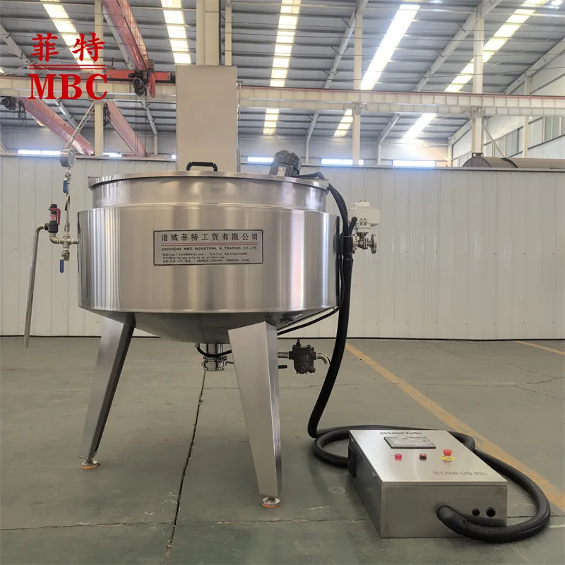Vertical mixing emulsified sandwich pot