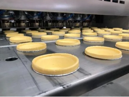 Food Grade Egg Tart Puff Pastry Stamping Machine, Egg Tart Cup Molding Machine