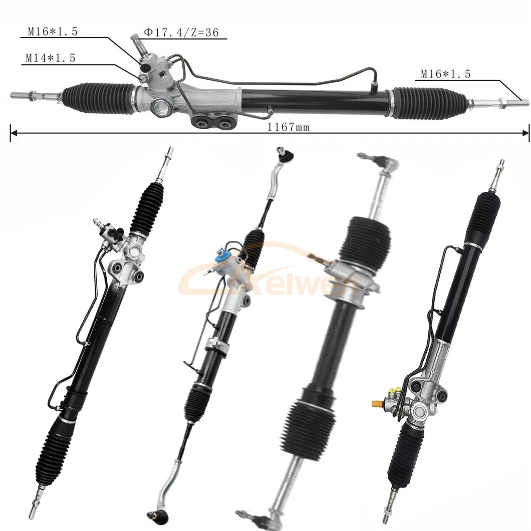 Car Power Steering Rack Auto Steering Gear Used for Audi FIAT Citroen Toyota Ford VW