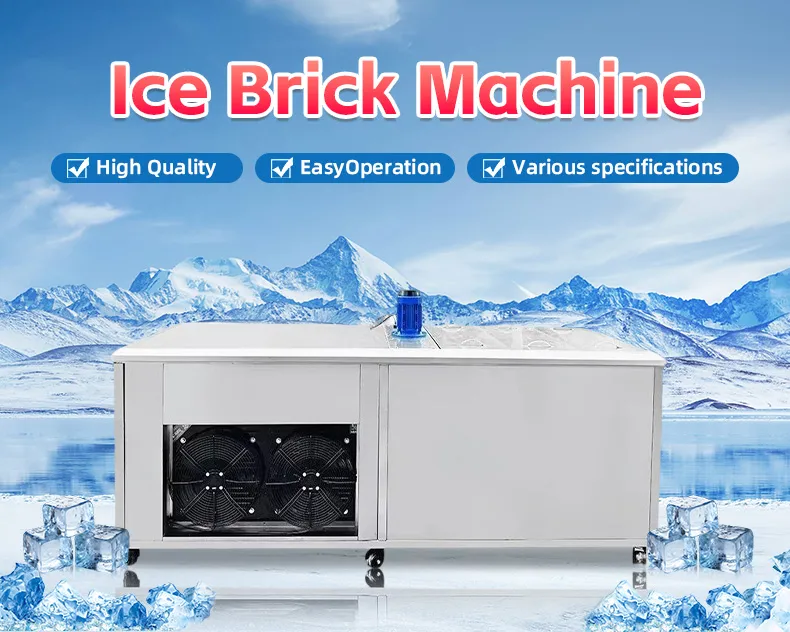 Continuous Large-Capacity Commercial Ice Maker Machine