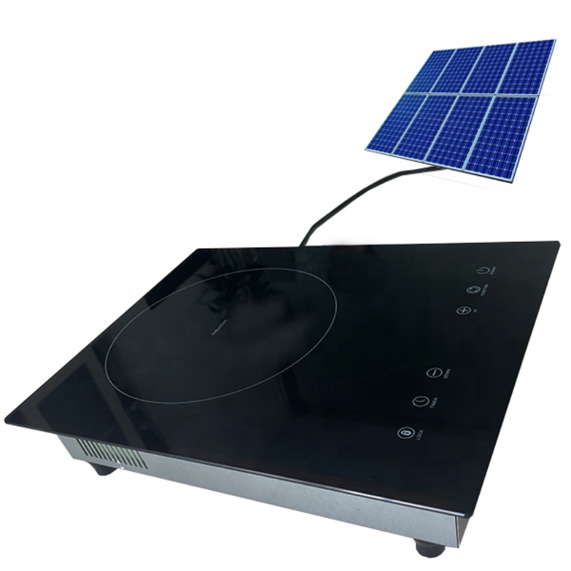 LF Solar DC Induction Cooker Solar Electric Cooking Stove Touch Control DC Induction Cooker 24V