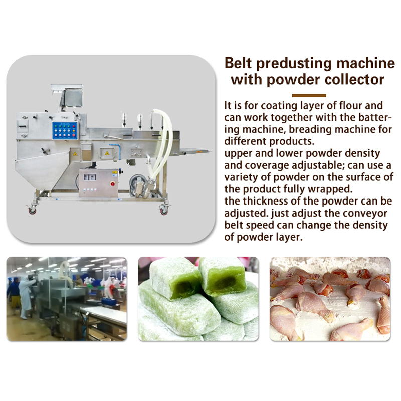 Chicken Nugget Frying Line Cutlet Maker Making Machine Chicken Nugget Deep Fry Machine With Conveyor