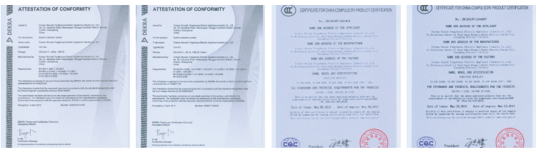 Product Certifications