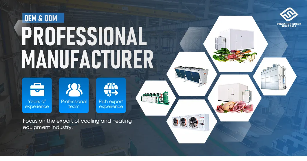 Custom Size High-Temp Commercial Cold Room Unit Fresh-Keeping Refrigeration for Supermarkets Restaurants