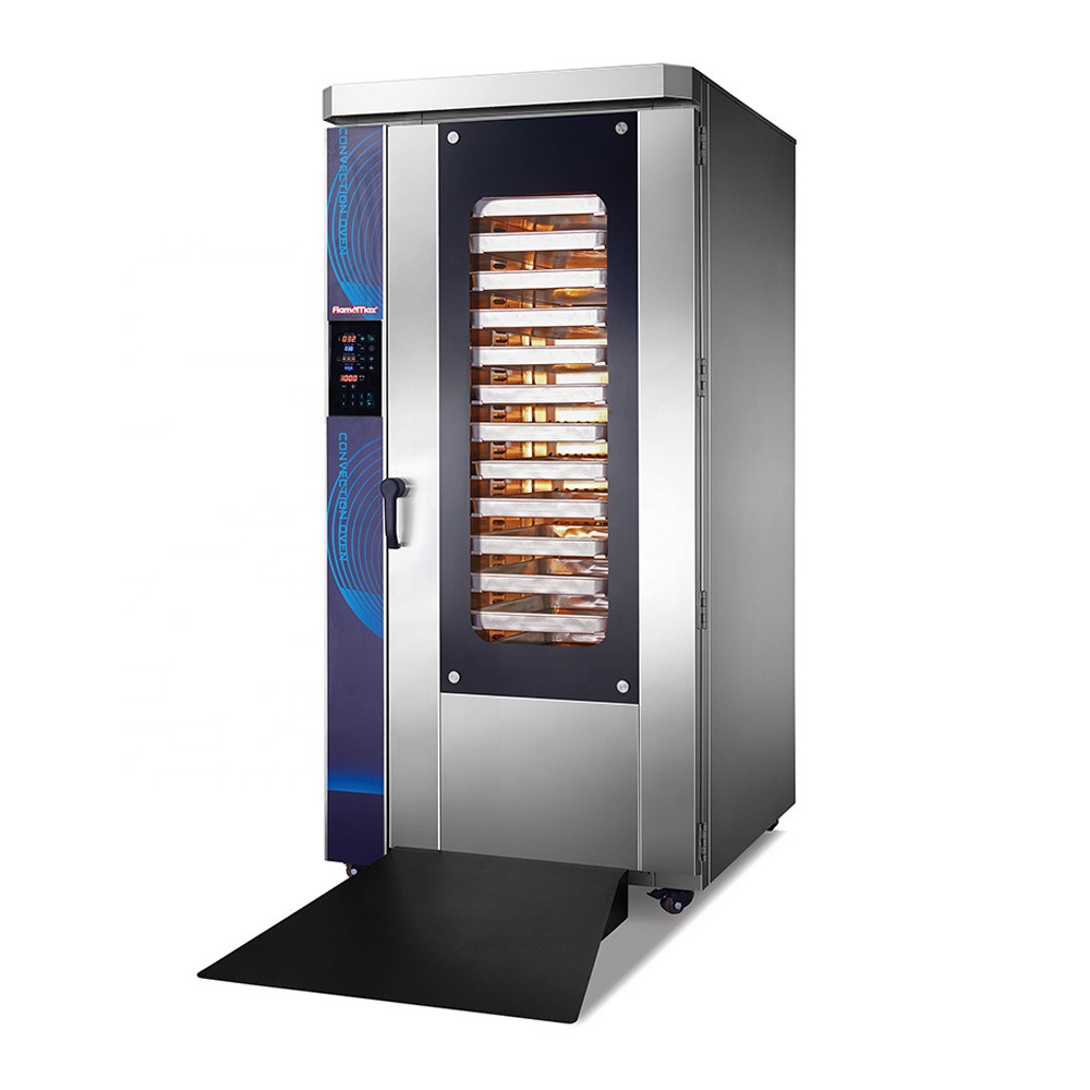16 Tray Freestanding Built-in Oven Commercial Oven Gas Electric Industrial Convection Bread Bakery Machine Big Bakery Ovens