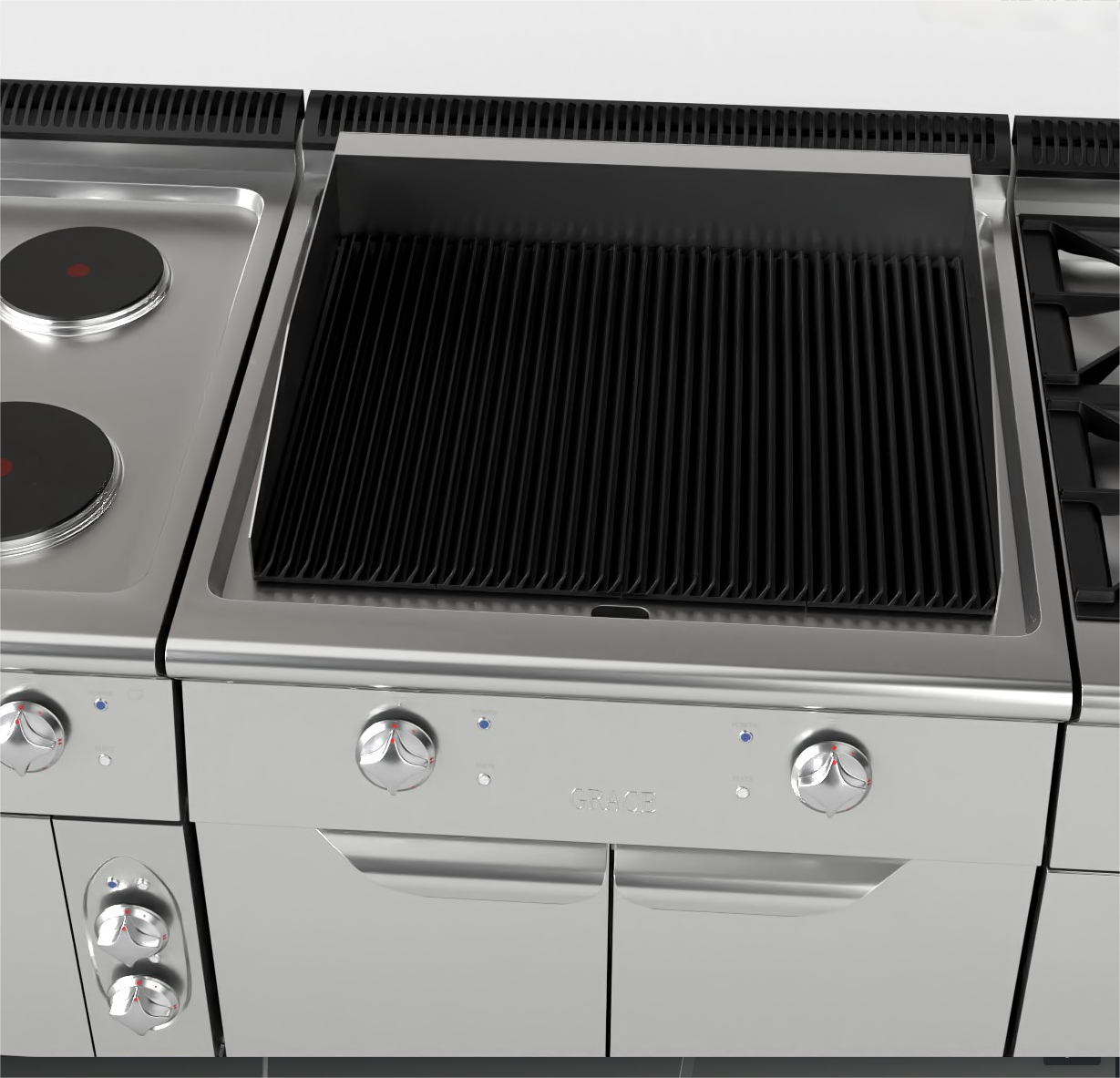 GRACE Industrial-Grade Stainless Steel Commercial Kitchen Equipment - All-in-One Solution For Hotel Restaurant Catering