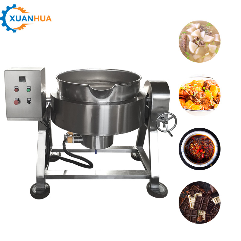 Fast Food Steam Industrial Automatic Sausage Fried Rice Cooking Machine