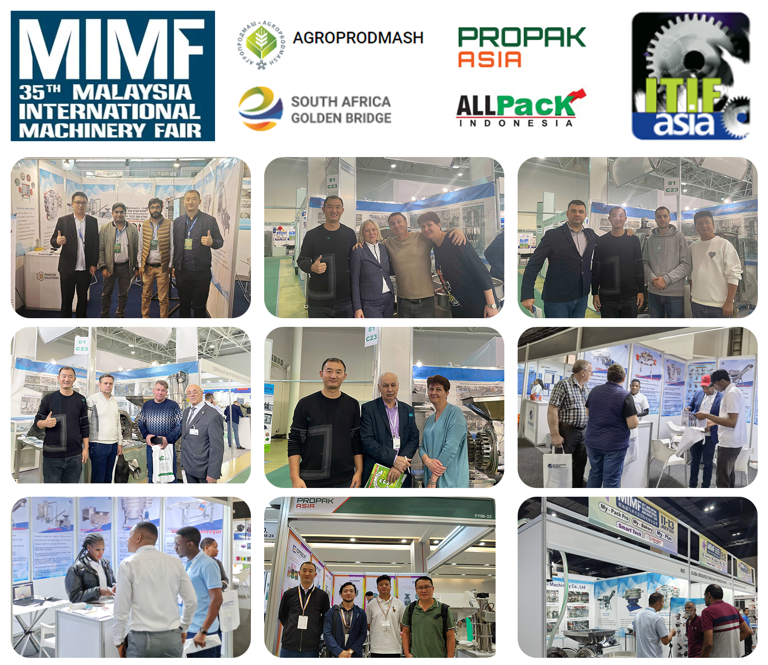 Machinery Exhibition Showcases