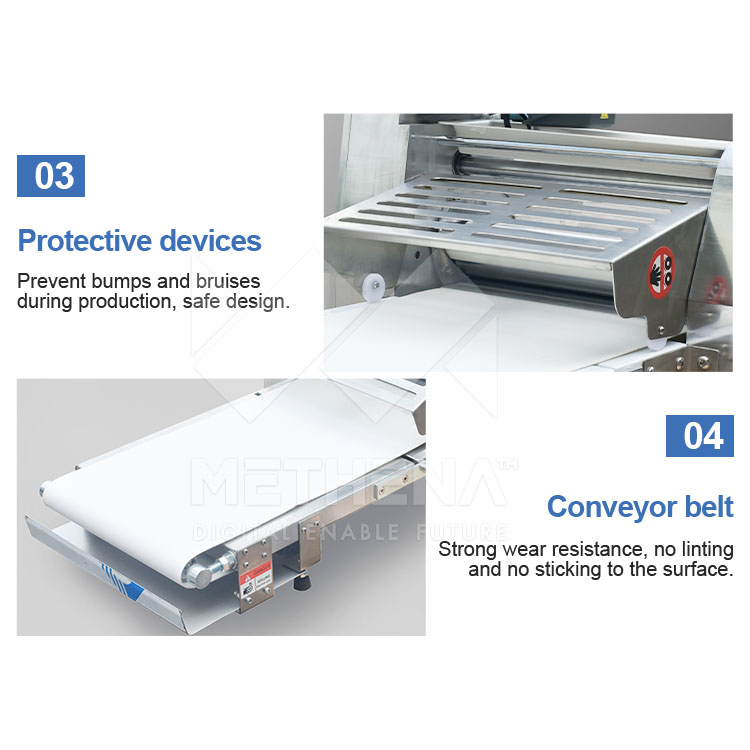 Industrial Bake Equipment Somerset Croissant Dough Sheeter Laminadora De Masa De Pan Bakery