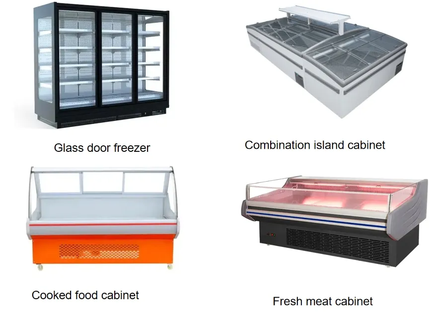 Vegetable Chiller Fruit Refrigerated Counter/Half Tall Refrigerator and Freezer